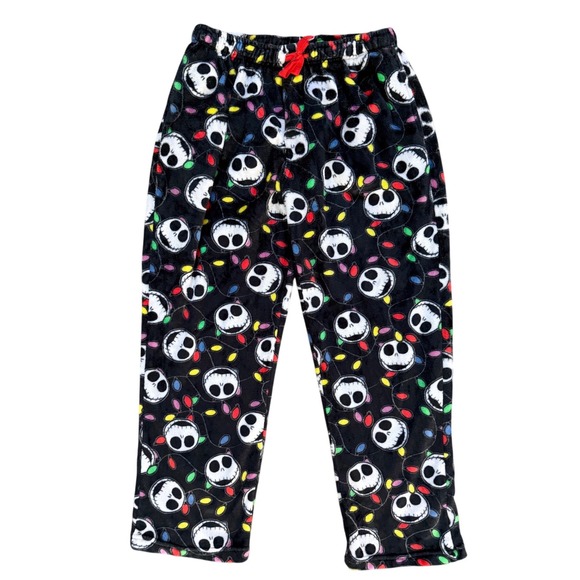 Disney Other - Disney Nightmare Before Christmas Jack Skellington Fleece Pajama Pants Mens L